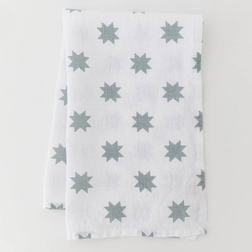 Tea Towel - Blue Star