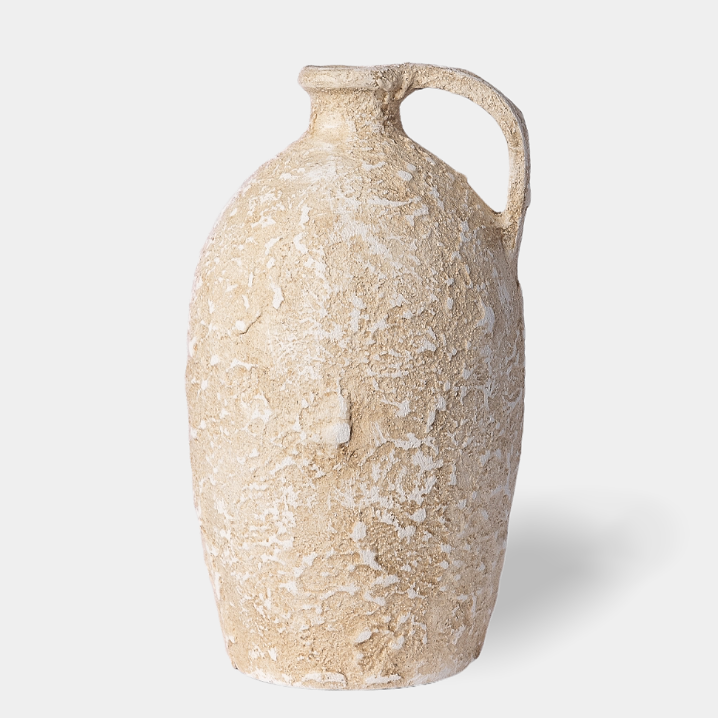 Aged Taupe Vase