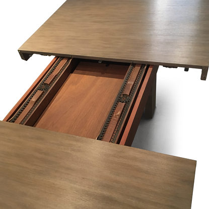 Barkley Dining Table in Sand Finish